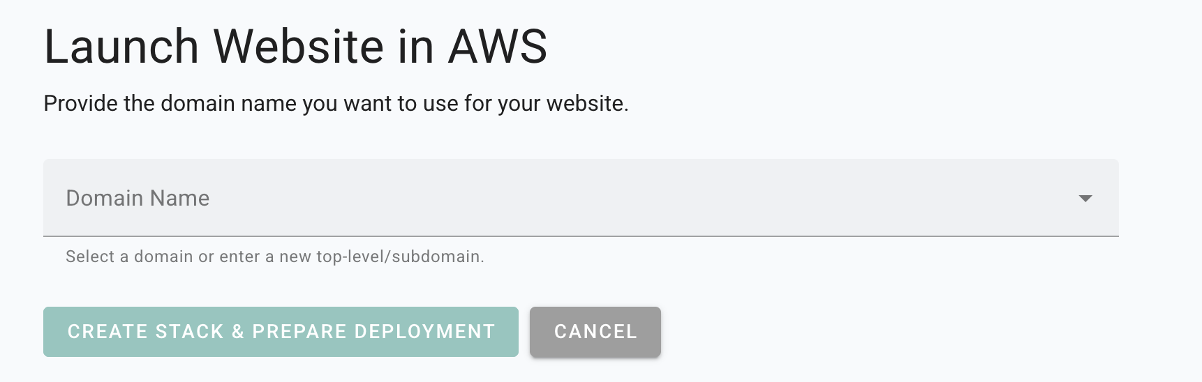 Enter the Domain